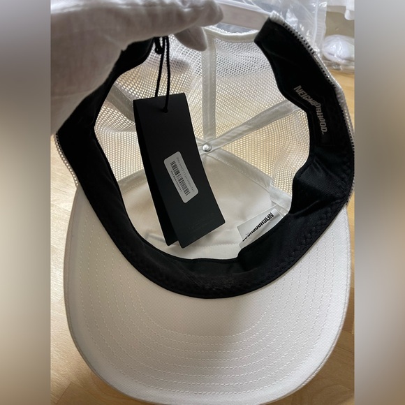 NEIGHBORHOOD cotton baseball cap Mesh Cap-1 white color 241YGNH.HT11